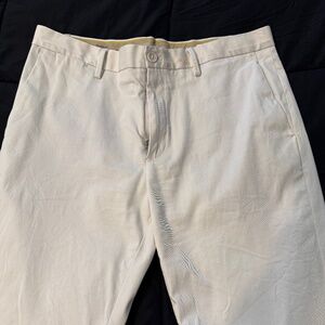 Banana Republic Athletic Fit 34x34 Rapid Movement Chino Pants - Canvas Off White